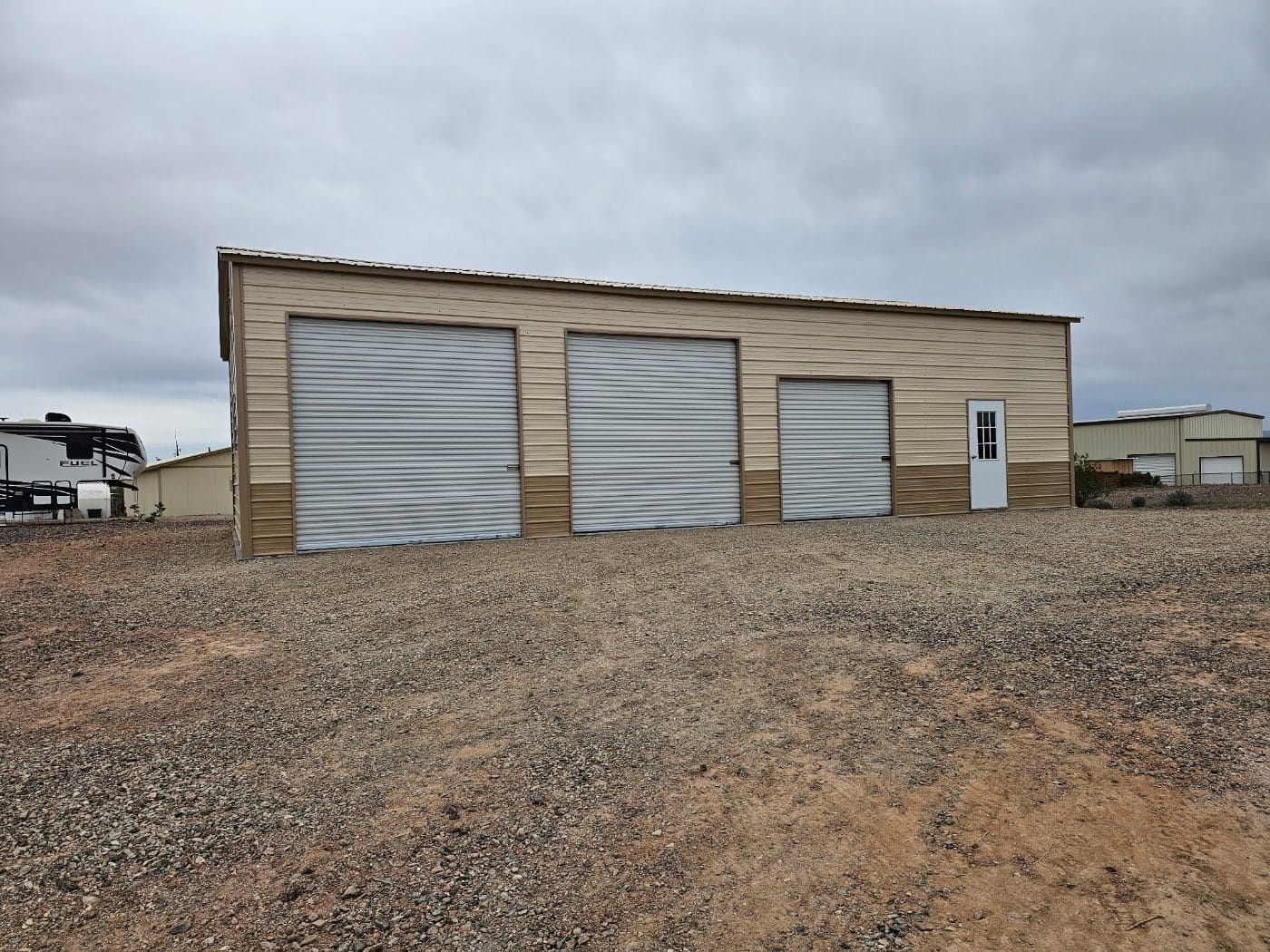 Three-Door Garage