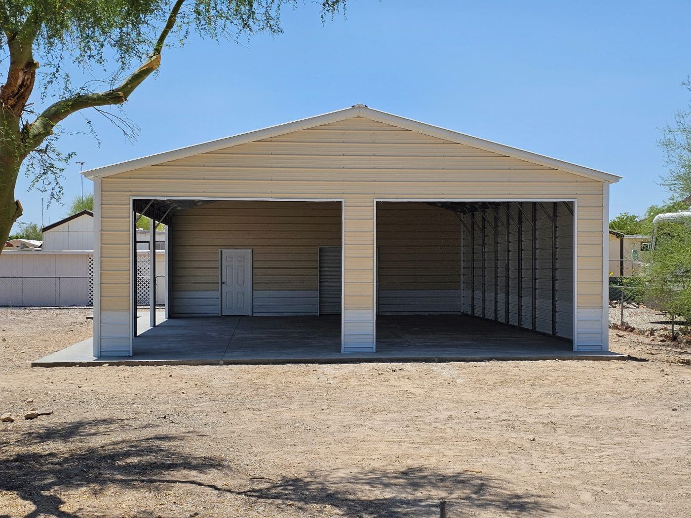 Two-Bay Garage